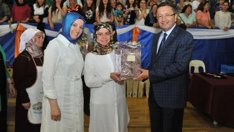 Altındağ'da Kadın Aşçılar Ödüllerini Aldı