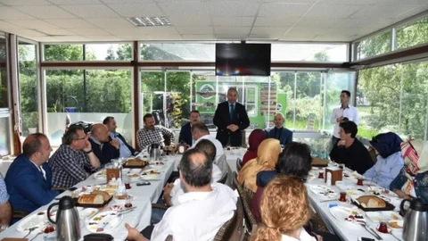 Kartepe'de Rizeliler Derneği Ziyareti