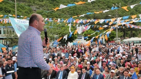 Trabzon'da Soylu'nun Mitingleri