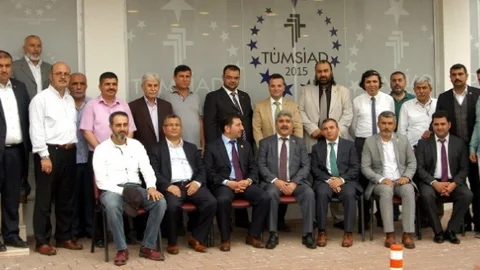 TÜMSİAD Adana Şubesi'nde Yakup Kutluca başkanlık koltuğuna oturdu