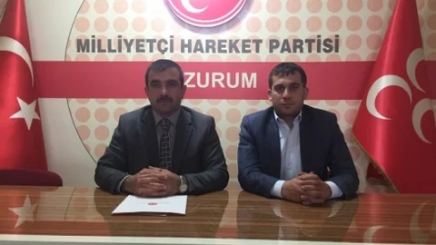 MHP Erzurum İl Başkanı Anatepe, "Hiç kimse Ülkücü camiayı kumpaslar içerisine çekmeye çalışmasın" dedi.