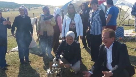 Denizli'de Kocagöl Yaylası'nda buluşma