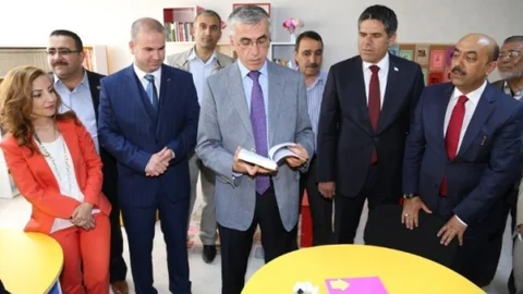 Aksaray'da Kervan Kütüphanesi açıldı