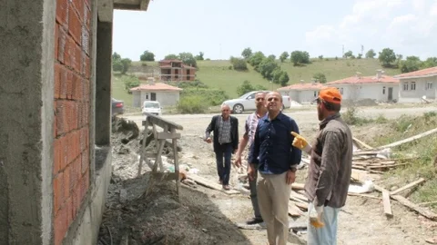 Tosya'da afet konutları tamamlanma aşamasına geldi