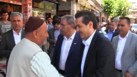Şanlıurfa'da esnaf ziyaretinde bulunuldu