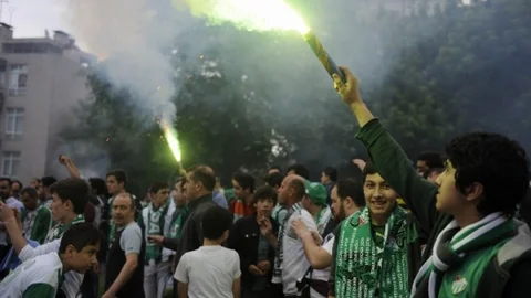 Ziraat Türkiye Kupası finali için Galatasaray ve Bursaspor stadyuma geldi.