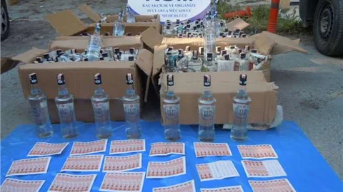 Eskişehir'de sahte içki operasyonu