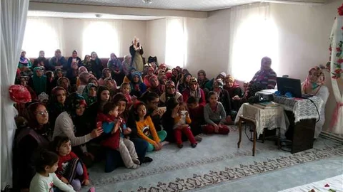 Zonguldak Ereğli'de Kur'an kursu kapanış etkinliği yapıldı.