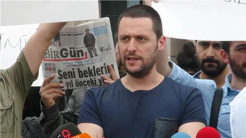 İstanbul'da Barış İnce, Cumhurbaşkanı Erdoğan’a hakaretten yargılandı