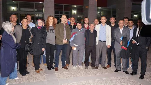 Erzurum'da 5 istihbaratçı polis serbest bırakıldı.