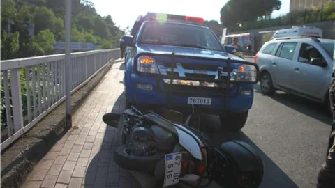 Zonguldak'ta motosiklet kazası