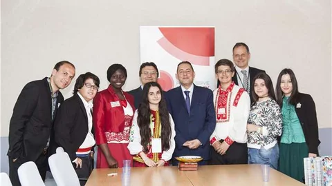 Brüksel'de Uluslararası Dil ve Kültür Olimpiyatları'na kapı açıldı