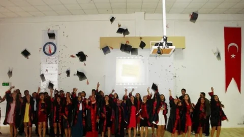 Kütahya Hisarcık'ta mezuniyet töreni düzenlendi