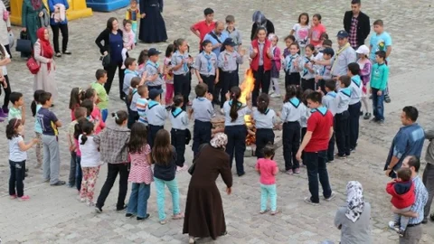Kütahya Hisarcık'ta İzci Öğrencilerin Veda Gecesi