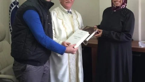 Bursa'da Müslüman olan Brezilyalı Joelma, Rabia adını aldı