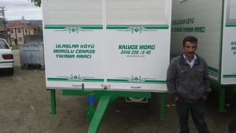 Hisarcık'ta 6 köye morglu cenaze yıkama aracı alındı