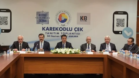 Karekodlu çek uygulaması 15 Haziran'da devreye girecek