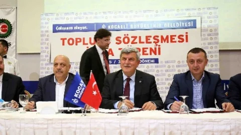 Kocaeli'de toplu iş sözleşmesi imzalandı