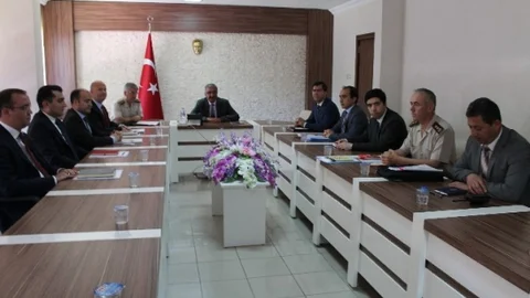 Niğde'de Seçim Güvenliği Toplantısı yapıldı