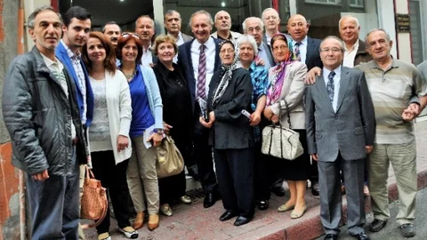 Samsun'da Kamuran Özden, "Bugüne kadar yaptıklarımız bundan sonrada yapacaklarımızın teminatıdır" dedi.