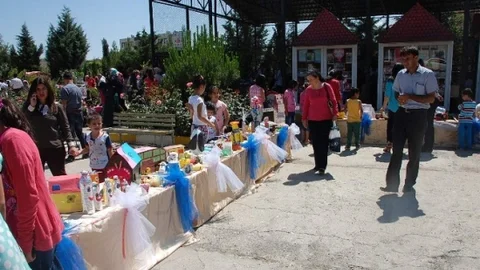 Adıyaman'da Eko Okullar etkinliğiyle sergi ve pilav günü yapıldı