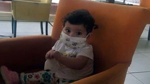 Malatya'da 10 aylık Azra Sultan Şanlı ilik nakli için yardım bekliyor