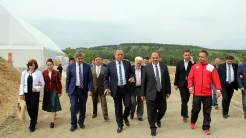 Kastamonu'da spor salonu incelemesi