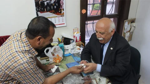 Bakan Avcı, Eskişehir'de lületaşı ustalarıyla bir araya geldi