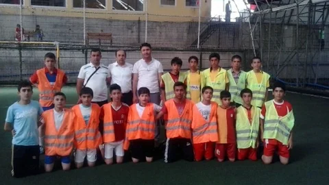 Orduzu'da futbol turnuvası heyecanı başladı