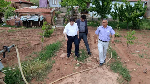 Aksaray'da sel felaketi sonrası iyileştirme çalışmaları sürüyor