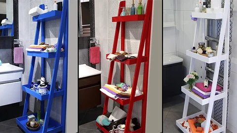 Kadınların işini kolaylaştıracak yeni banyo rafları