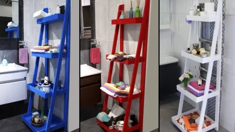Banyo için devrim niteliğinde raflar