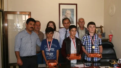 Kulu'da Matematik Yarışması Ödülleri Verildi