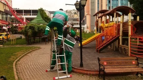 İzmit'te Sabri Yalım Parkı'na yenilikler yapıldı