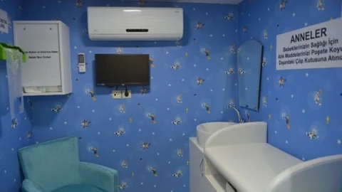 Bursa'da Bebek Bakım ve Emzirme Odası açıldı