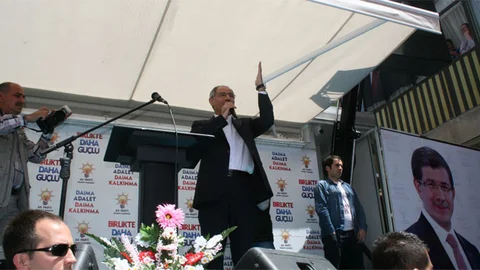 Pasinler'de Efkan Ala Mitingi