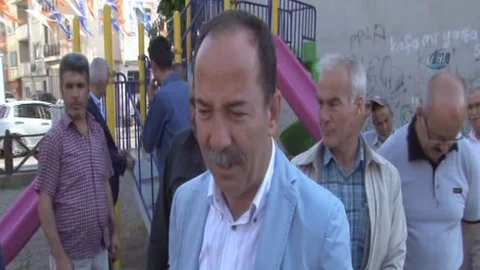 Edirne'de trafo yapılmak istenen çocuk parkına müdahale