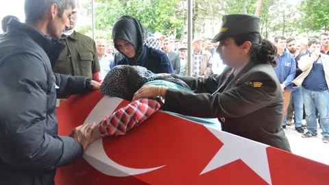 Bafra'da Şehit Uzman Çavuş Musa Bayrak