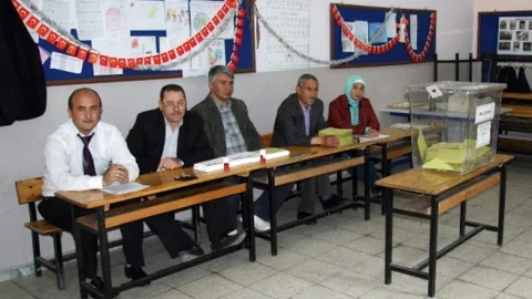 Afyonkarahisar'da Oy Kullanma İşlemi Başladı