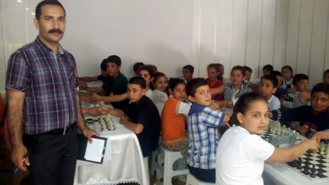 Kilis'te Hızlı Satranç Turnuvası yapıldı