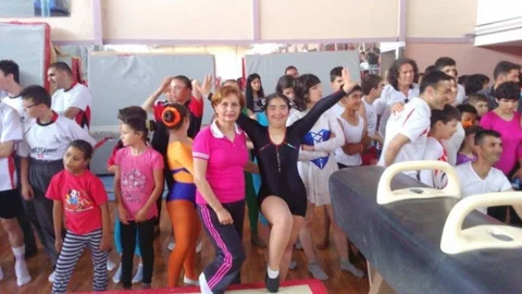 İzmir'de Ecem Şen cimnastik şampiyonu oldu