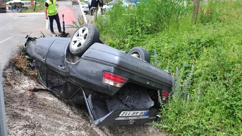 Bursa'da iki ayrı trafik kazasında 6 kişi yaralandı