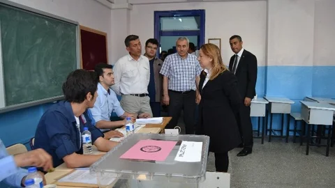 Malatya'da Oy Kullanımı
