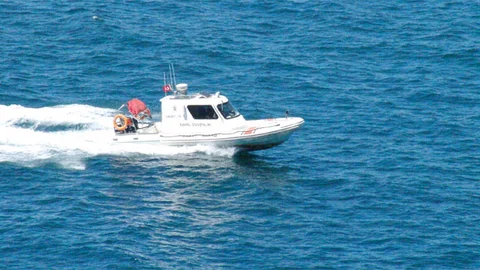 Bartın'da genç denize düştü