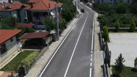 Kocaeli'de yol güvenliği için çizgi çalışmaları yapıldı