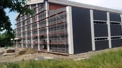 Kocaeli'de spor salonu yapım çalışmaları sürüyor