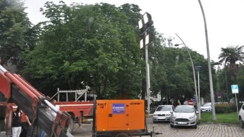 Kocaeli’de gece çalışmaları için mobil jeneratör alındı