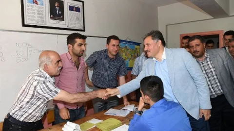 Malatya'da Başkan Çakır oyunu kullandı