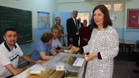 Çorum'da oy kullandı