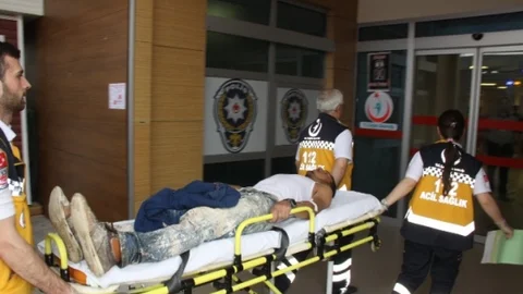 Bursa İnegöl'de düşen 3 kişi hastaneye kaldırıldı